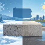 Can Concrete Withstand Freeze Thaw in Pennsylvania?